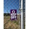 Sunburst Systems Sign Assortment Keep Off 5 Ea, No Trespassing 5 Ea Purple 10-Pack PK 8620 - alternate 5